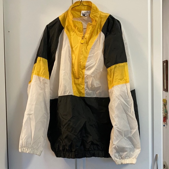 Macgregor Unisex vintage windbreaker 1980s 1990s half zip jogger jacket - Picture 1 of 4